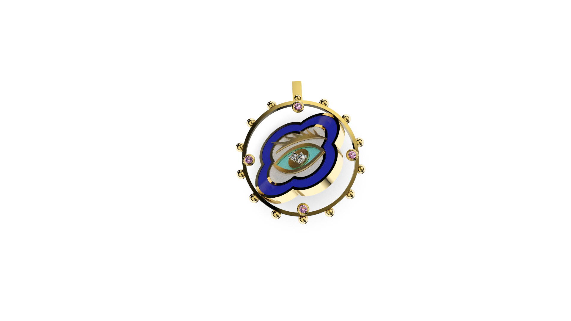 Custom pendants, sculptural fine jewelry pendants by JOIER Manila